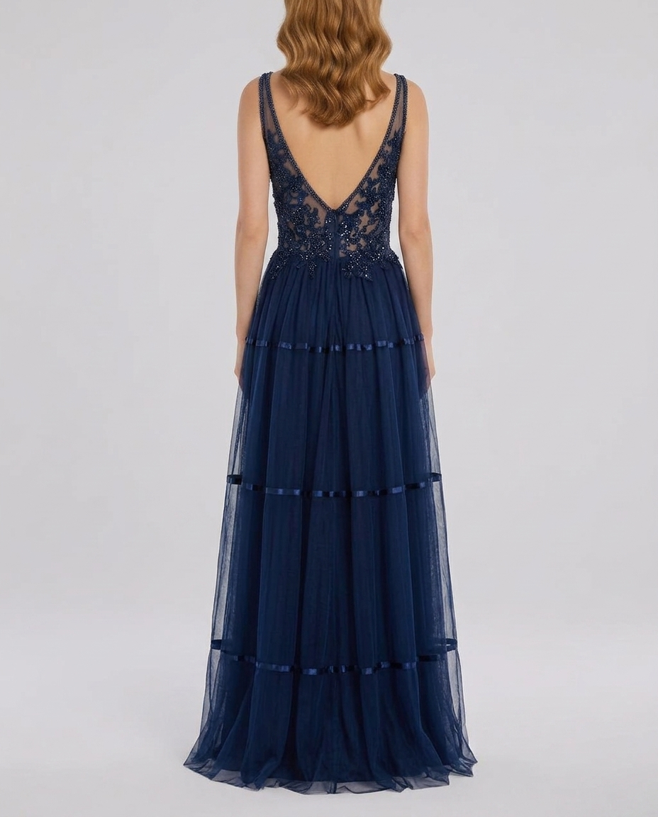 Vestido Imperial Blue