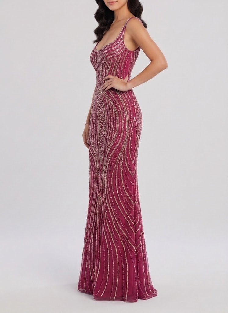 Vestido Magenta Aurora