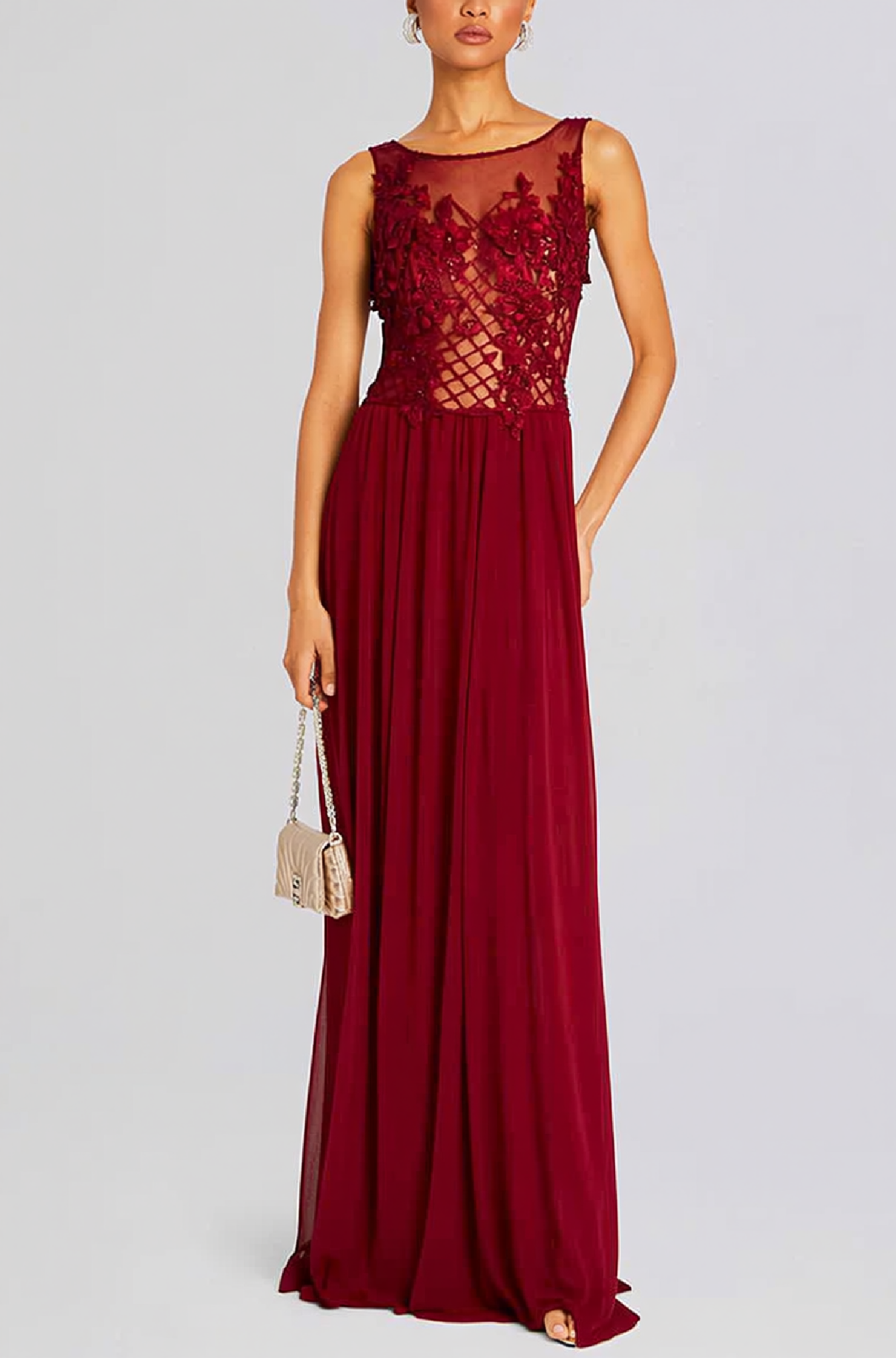 Vestido Amarílis Vermelho
