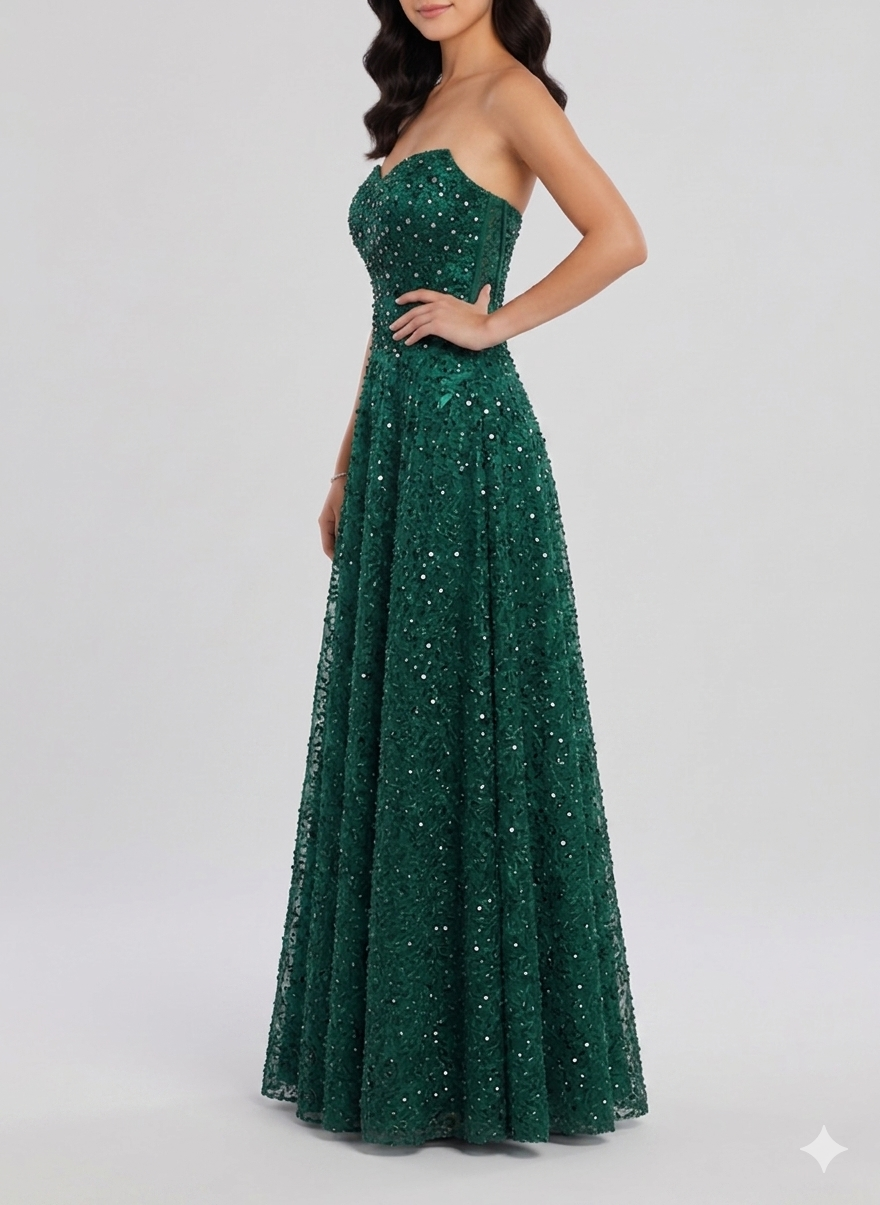 Vestido Esmeralda Constellation