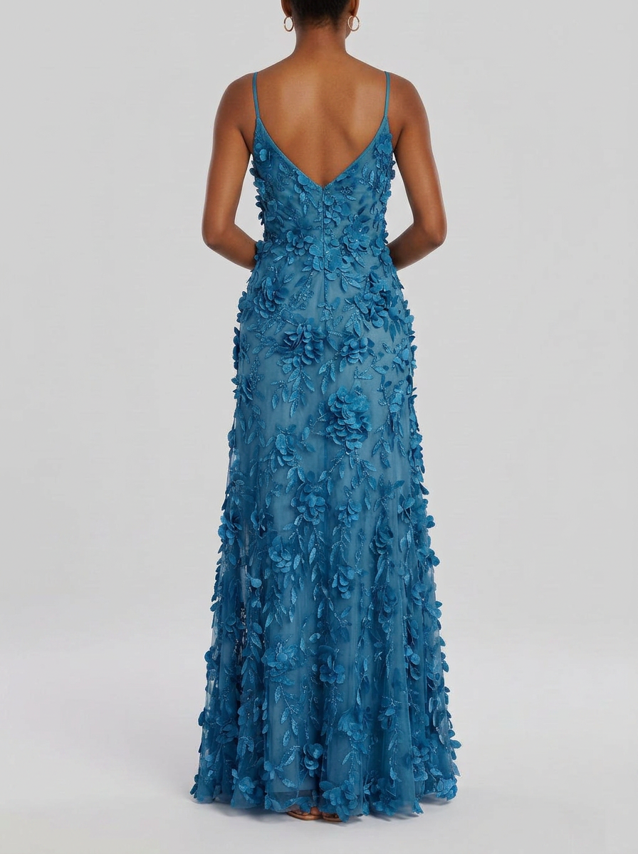 Vestido Azzurro Jardim