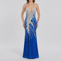 Vestido Azul Pérola