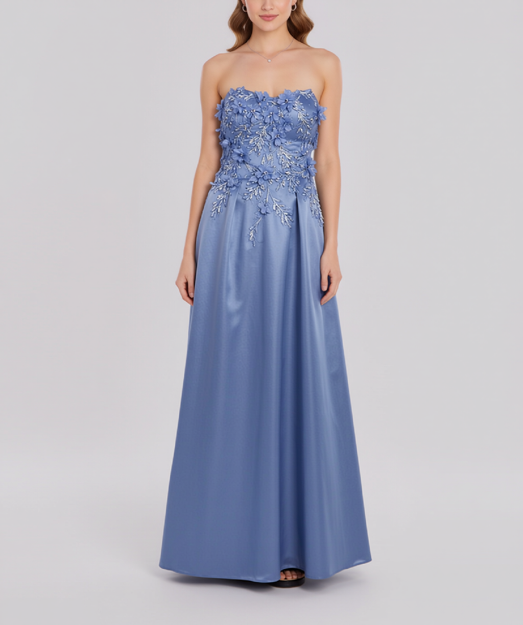 Vestido Celeste Royale