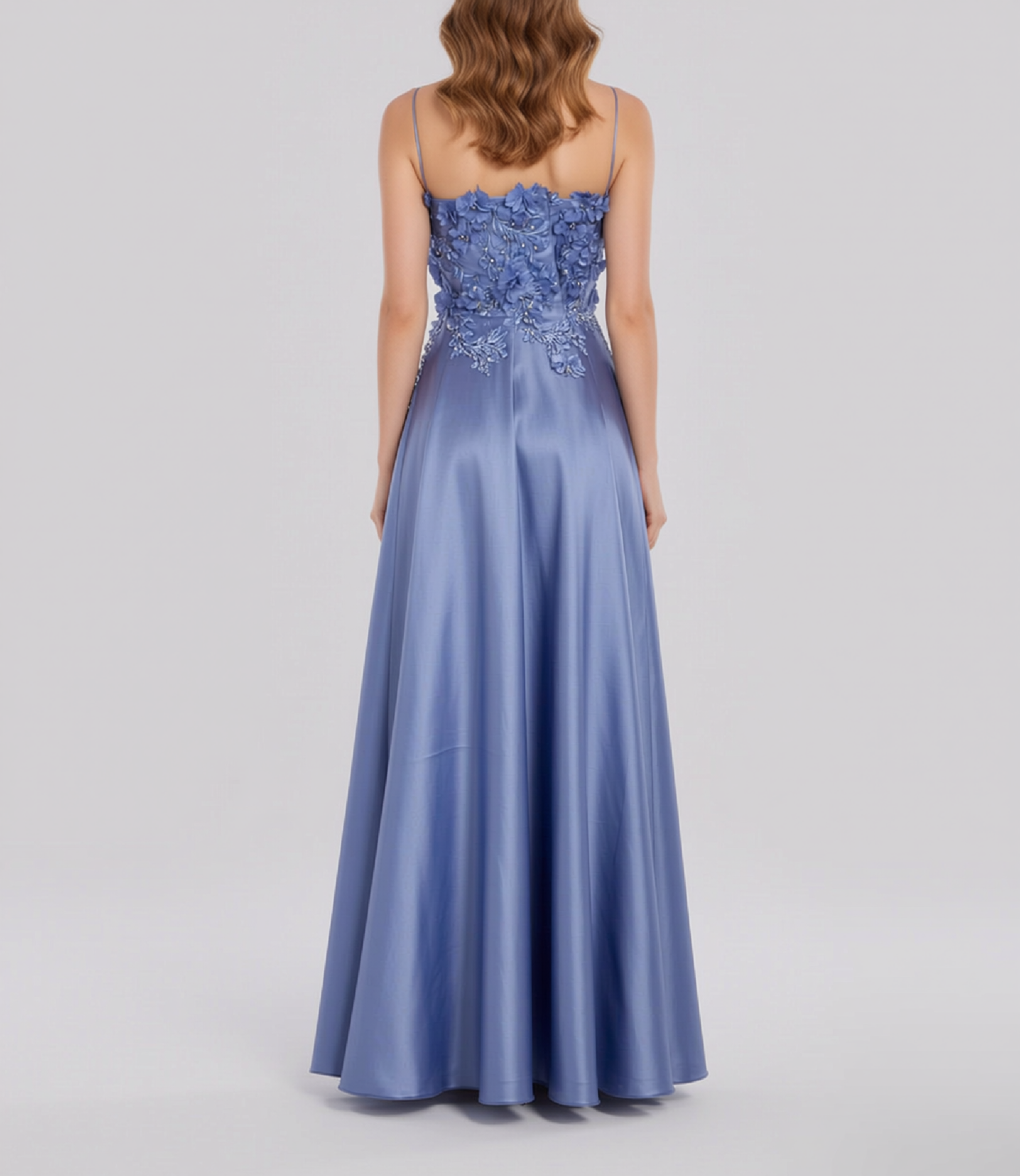 Vestido Celeste Royale