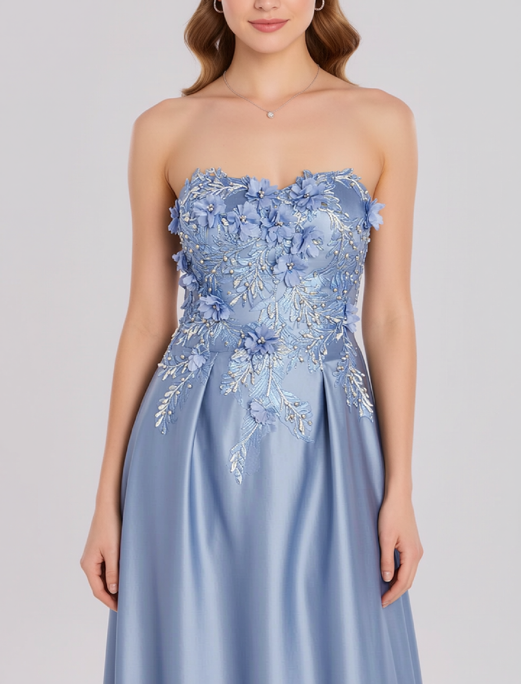 Vestido Celeste Royale