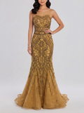 Vestido Ouro Versalhes